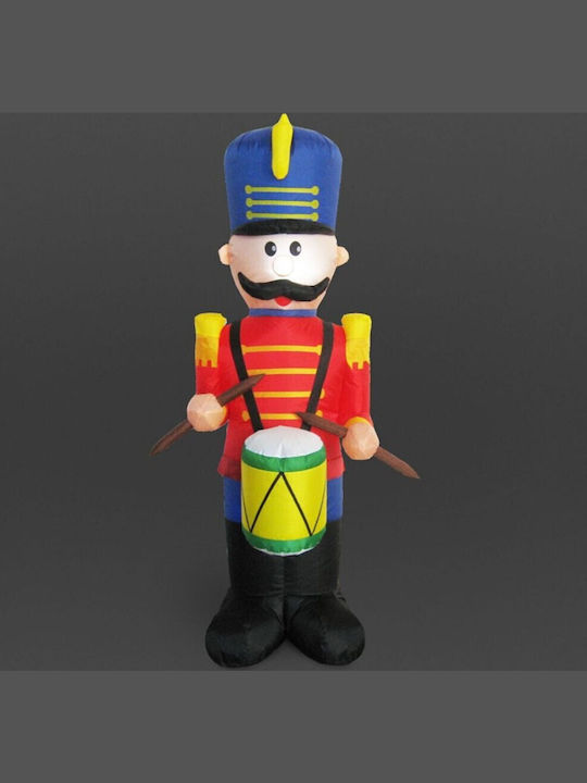 Umflat Nutcracker de Crăciun din Plastic