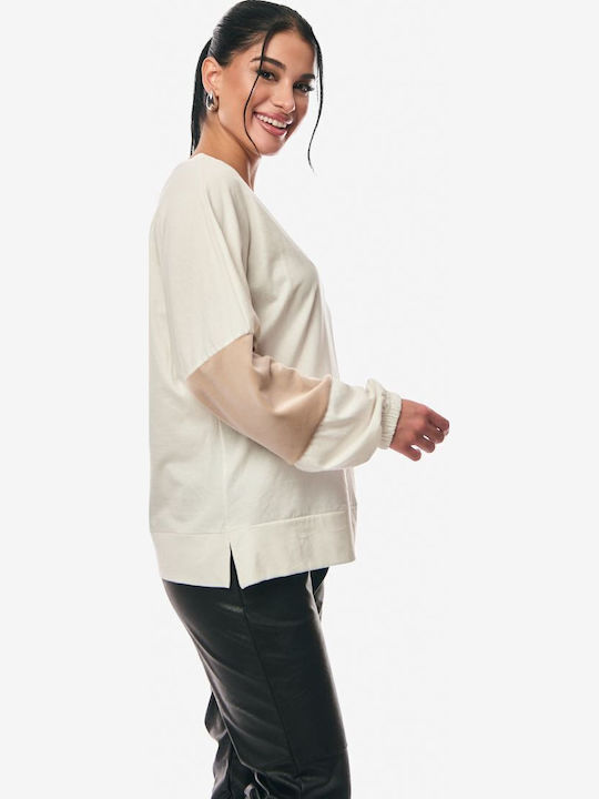 Women's Blouse Cotton Ecru