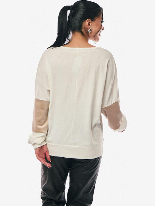Women's Blouse Cotton Ecru