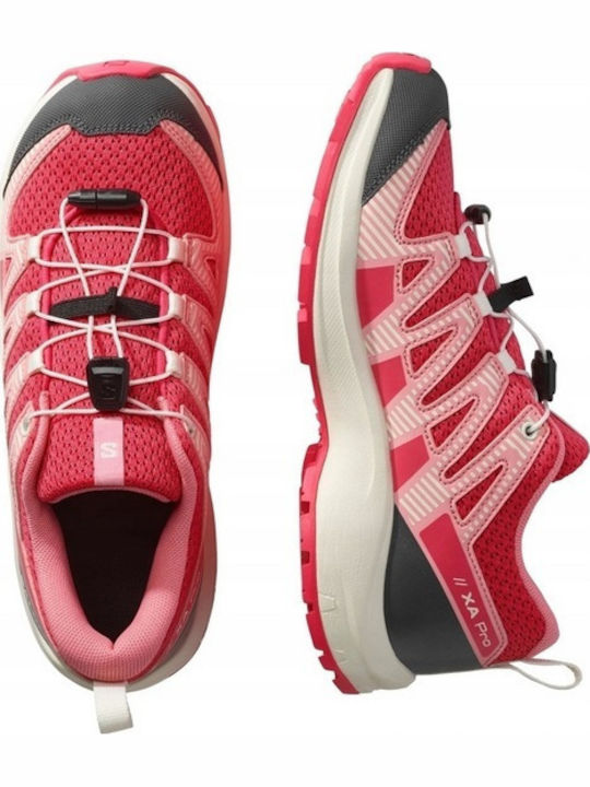 Kids Hiking Shoes Xa Pro V8 J Red