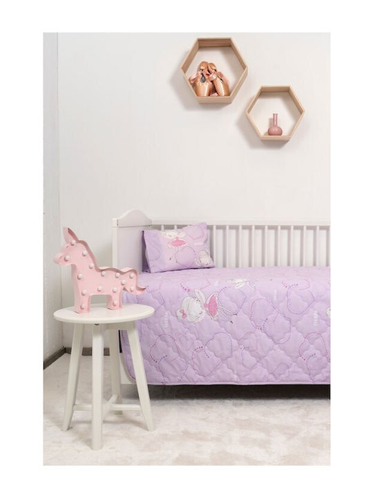 Naf Naf Little Fairies 303 Lila Κουβερλί Κουβερλί Σετ
