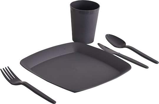 Plast Art Set Mittagsboxen 6 Stück