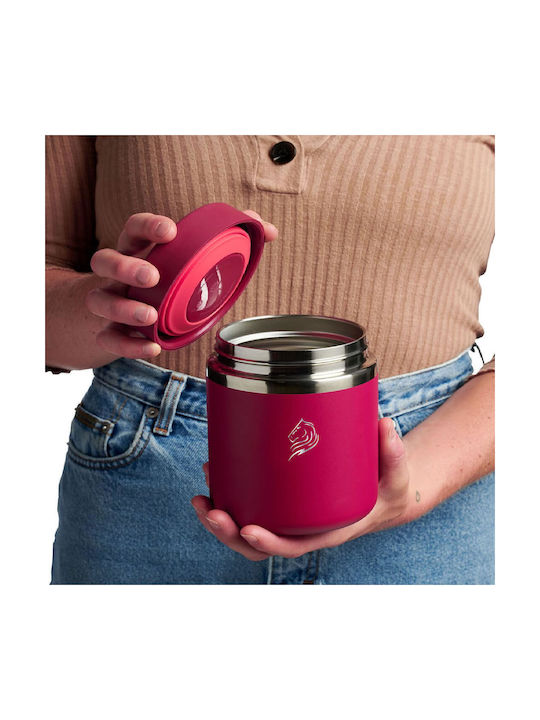 Cool'NMore Inox Thermo Lunch Box Red 600ml