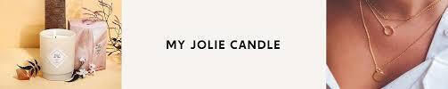 My Jolie Candle Χριστουγεννιάτικο Κερί Καφέ 8x8εκ.