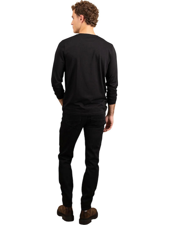 Long Sleeve Blouse Black