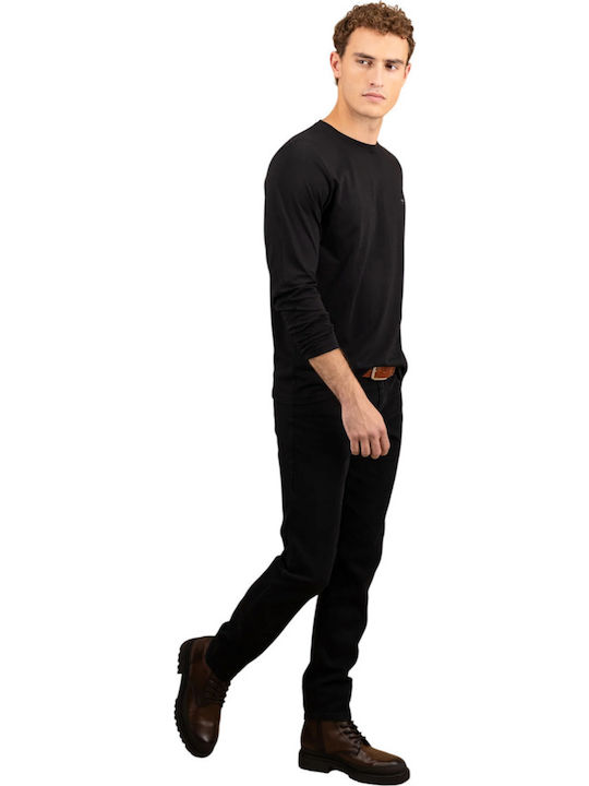 Long Sleeve Blouse Black
