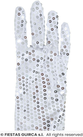 Carnival Gloves White 1pcs
