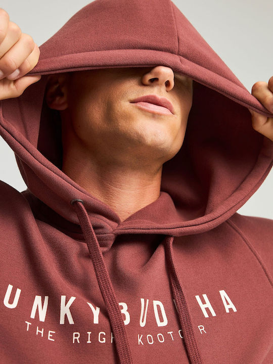 Sweatshirt mit Kapuze Braun