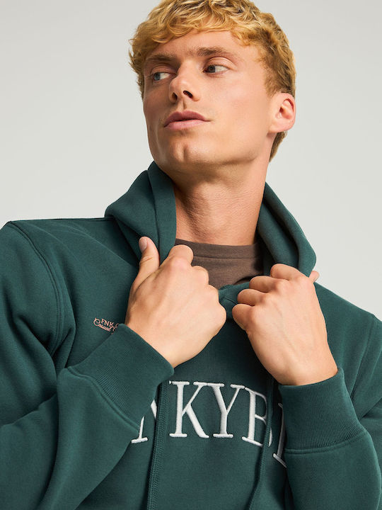 Sweatshirt with Hood Green