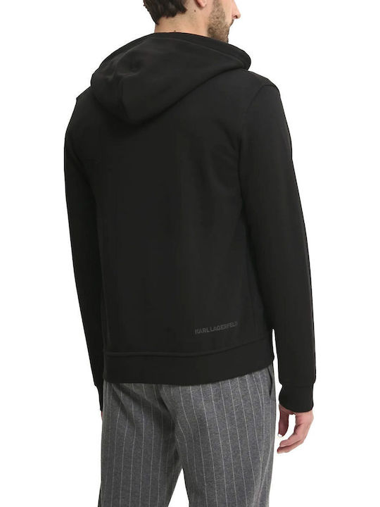 Sweatshirt with Hood Black