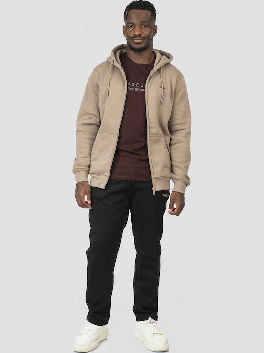 Ζακέτα με Κουκούλα Dk Beige