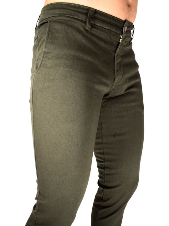 Men's Trousers Chinos Olive