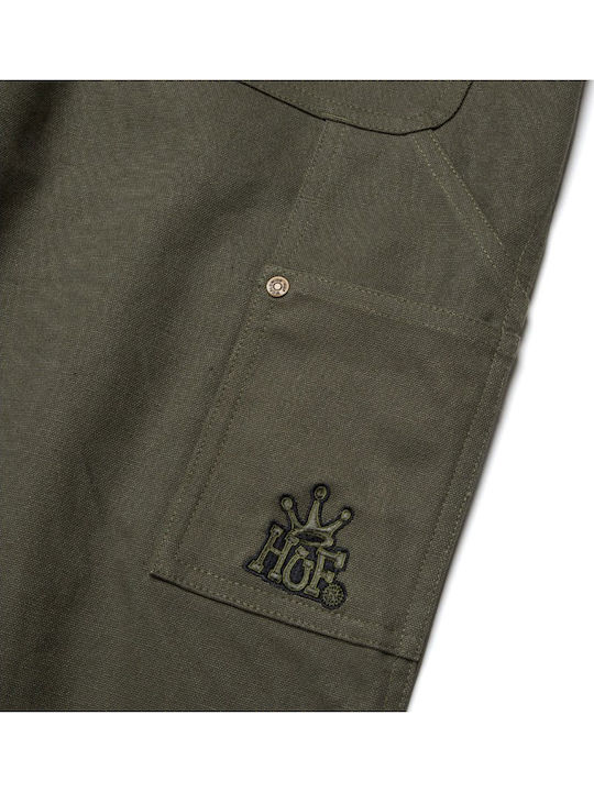 Gilman Double Knee Παντελόνι σε Relaxed Εφαρμογή Olive
