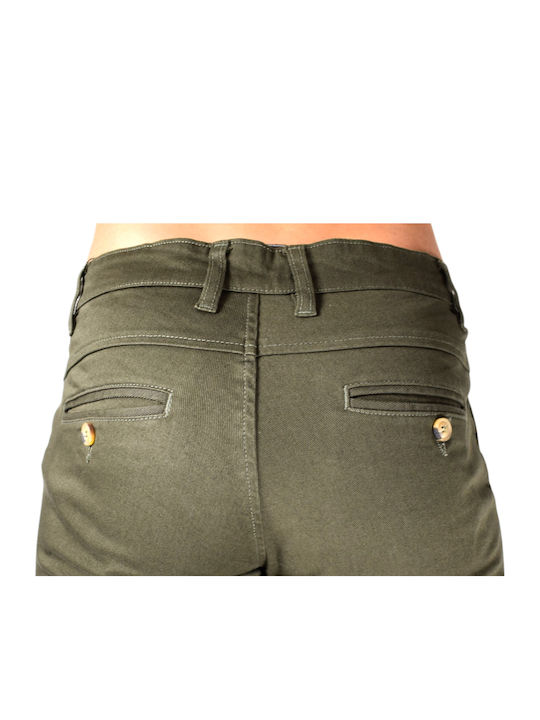 Men's Trousers Chinos Olive