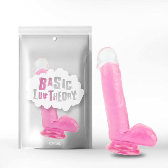 Chisa Novelties Ρεαλιστικό Dildo με Όρχεις και Βεντούζα Ροζ