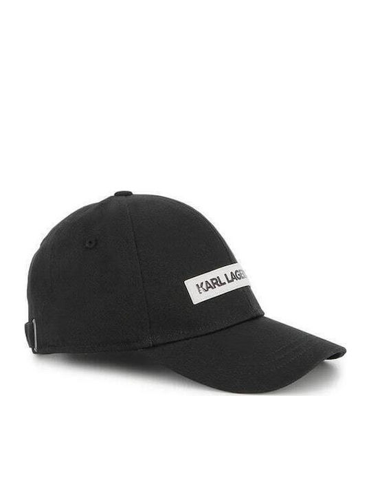 Karl Lagerfeld Kids' Hat Jockey Fabric Black