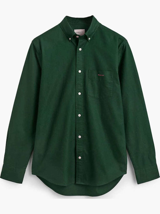 Gant Φανελένιο Πουκάμισο Tartan Green