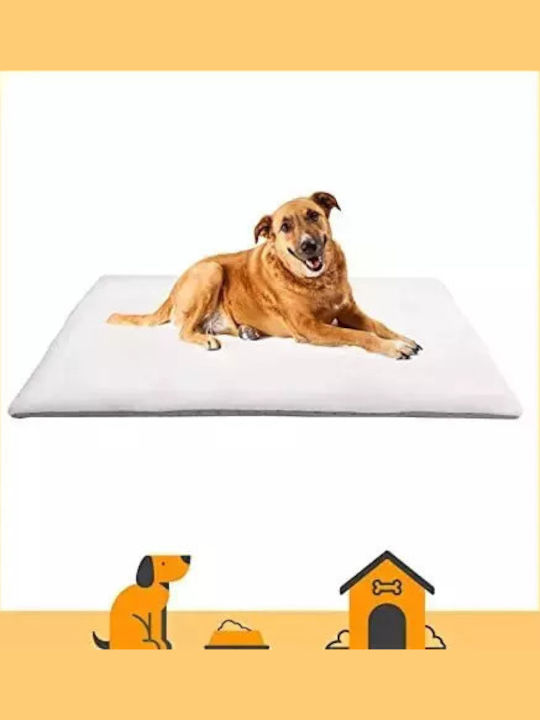 Pillow Dog Rectangle Heated White 100x70cm