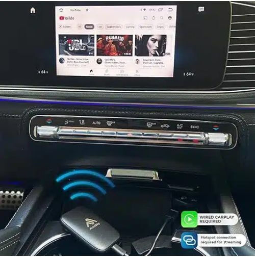 Car Carplay & Android Auto Adapter Autosky Ai Box Lite