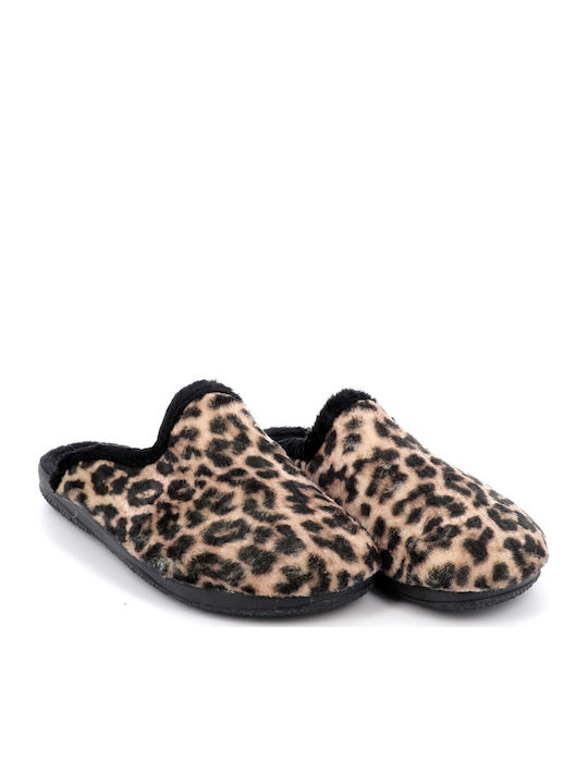 Winter Women's Slippers Beige