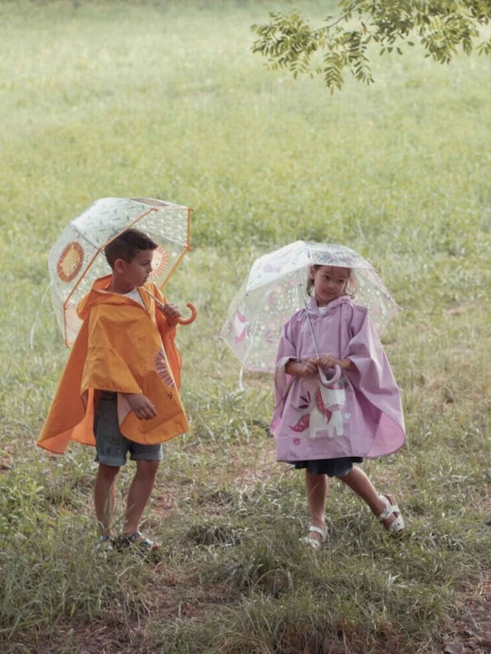 Sassi Junior Umbrelă pentru copii Baston transparentă