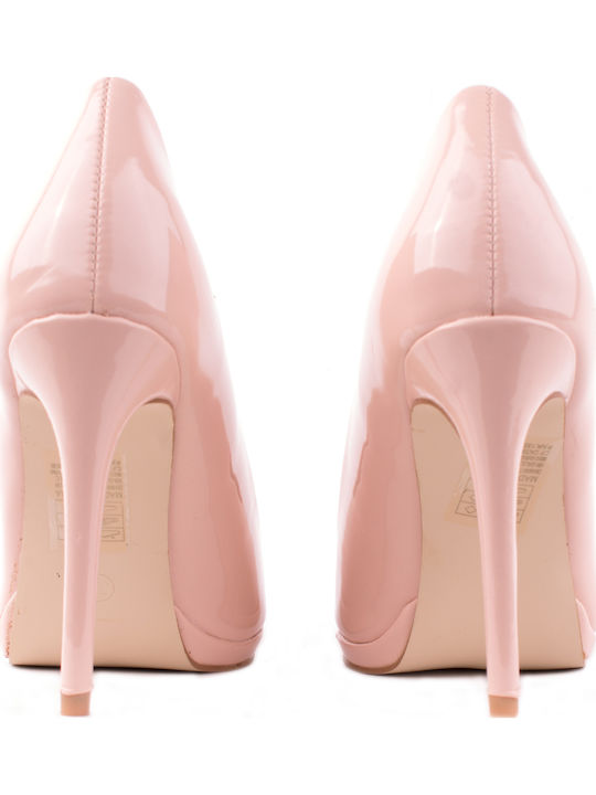 Pantofi cu toc Roz