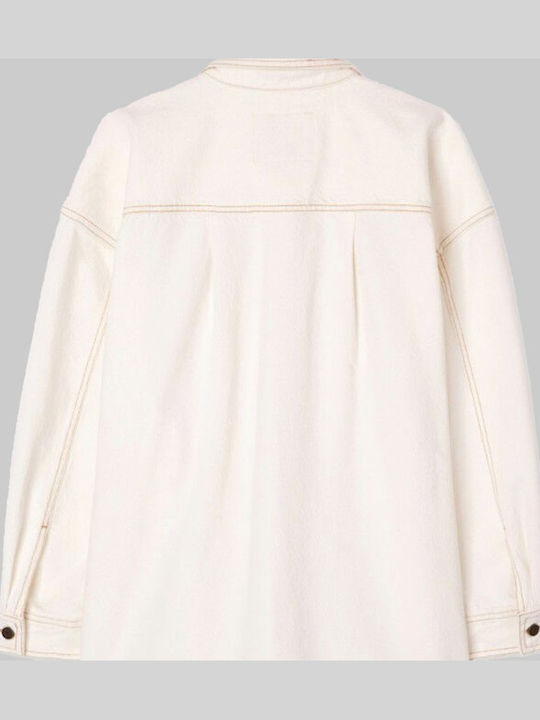 Women's Long Sleeve Shirt Beige