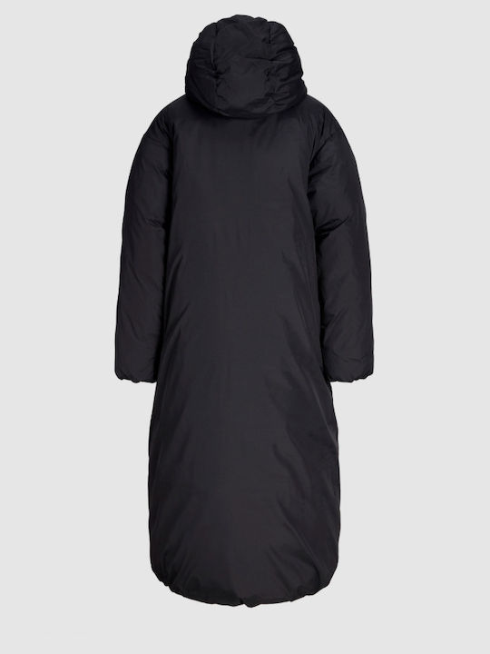 Γυναικείο Puffer Μπουφάν για Χειμώνα Black