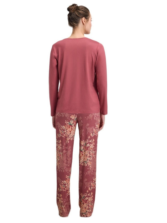 GoldenBay Winter Women's Pyjama Set Pink