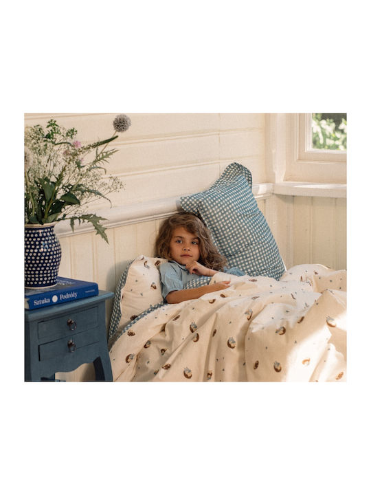 La Millou Blanket Nursery Swaddling Blankets Velvet Beige 110x110cm