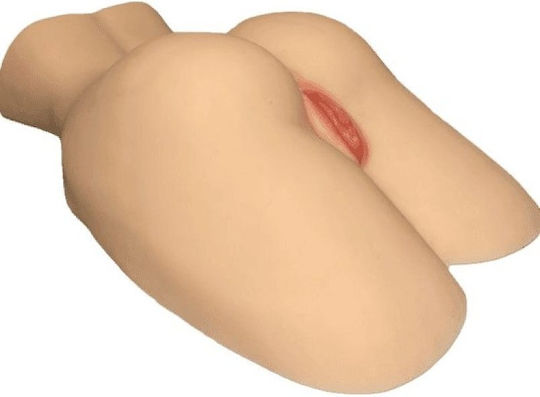 Smd Menjoy Subrina 2-in-1 Masturbator 3D Textured Realistic Vagina & Butt Super Soft Skin Laid Legs Flesh