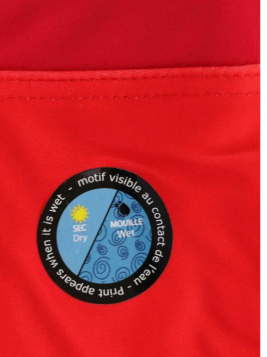 Marvel Costum de baie pentru copii Pantaloni scurți de înot Red