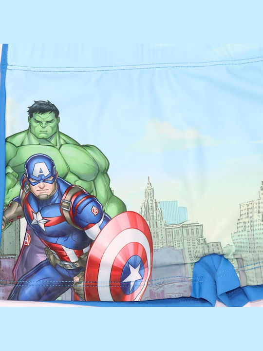 Marvel Costum de baie pentru copii Pantaloni scurți de înot Light Blue