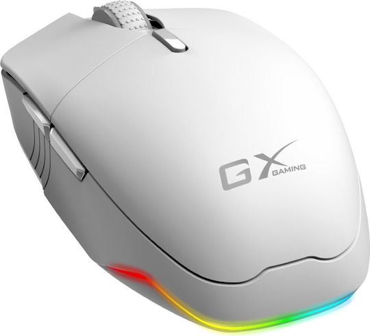 Genius M8250 Ασύρματο RGB Gaming Ποντίκι 3200 DPI Λευκό