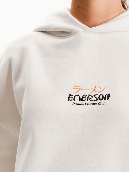 Women's Sweatshirt Hooded Off White