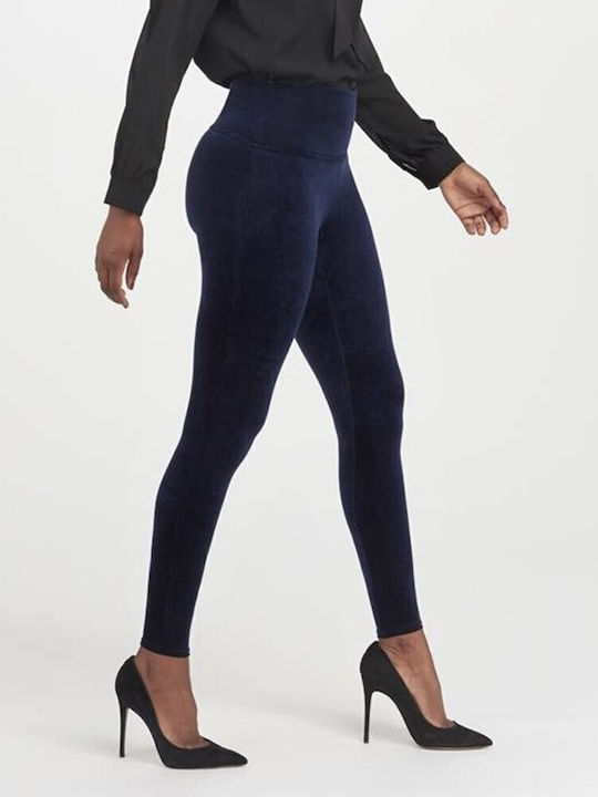 Frauen Leggings Hochgeschnitten Blue