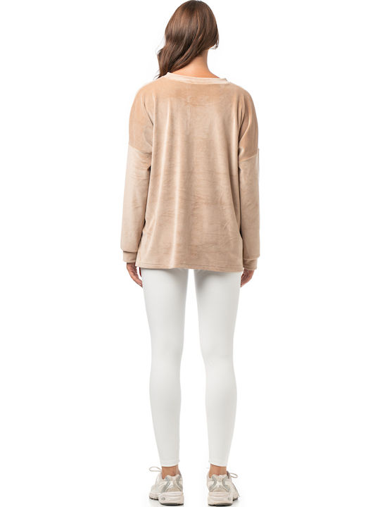 Täglich Frauen Lang Leggings White