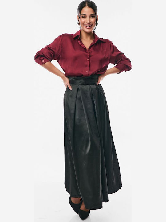 Satin,σατεν Rock Black