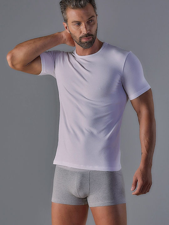 Ανδρικές Φανέλες Κοντομάνικες Λευκο 2Pack