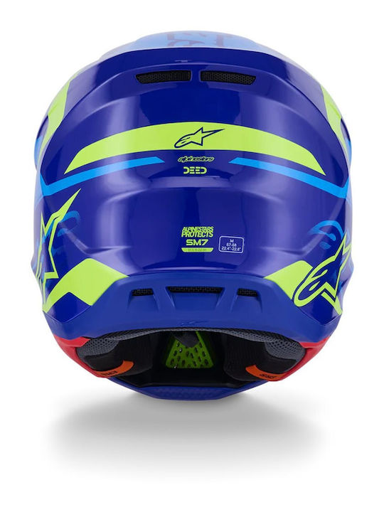 Alpinestars Cască de Bicicletă Drumul / de Oras Albastru