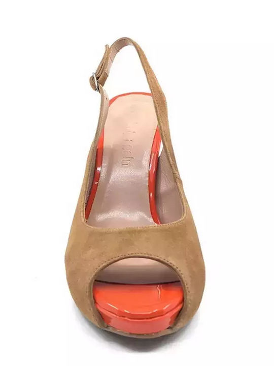 Pumps Tabac Braun