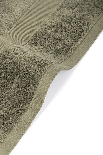Naf Naf Prosop De Corp 80x150cm Verde Măsliniu Greutate 600gr/m²