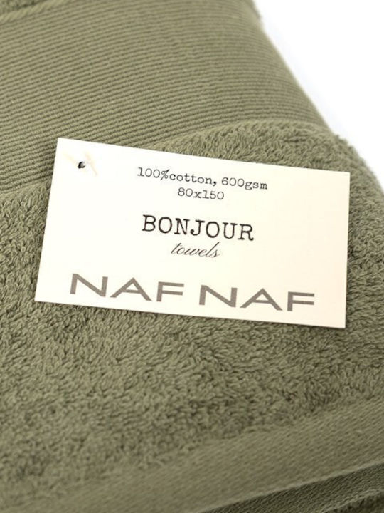 Naf Naf Facecloth 50x100cm Olive Green