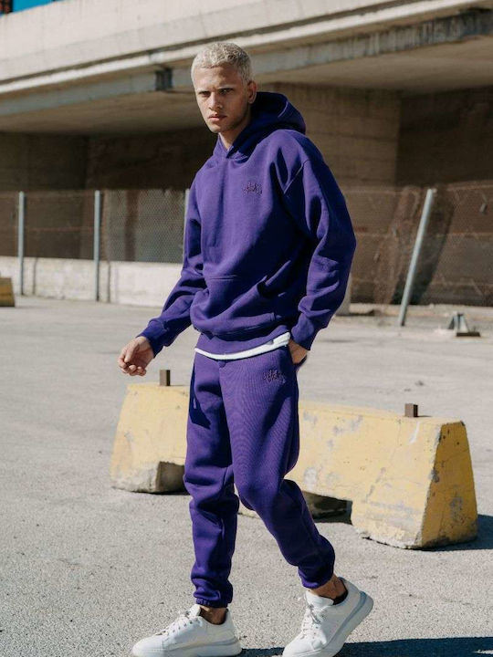 Παντελόνι Φόρμας με Λάστιχο Purple