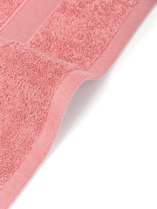 Naf Naf Face Towel 50x100cm Pink Weight 600gsm