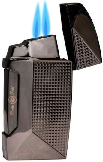 Rocky Patel Edge Feuerzeuge 2xJet Graues Punch