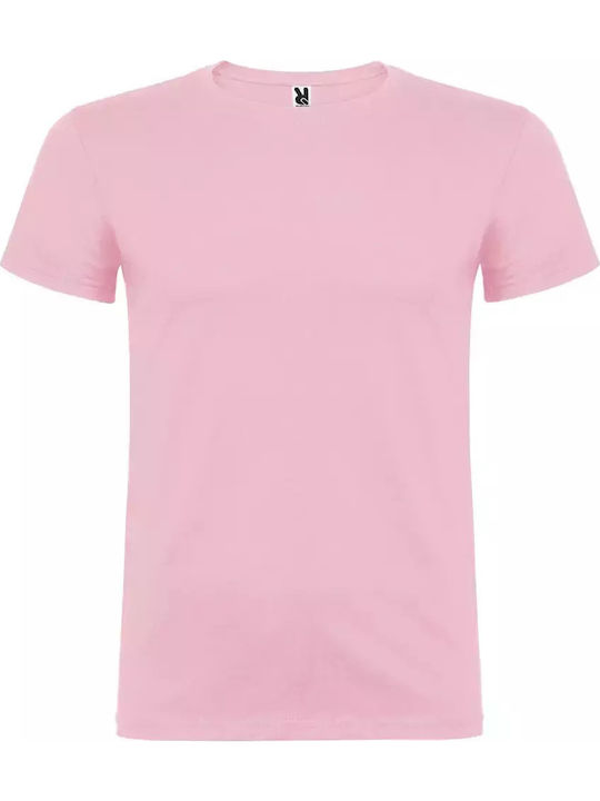 Roly Ανδρικό Διαφημιστικό T-shirt Κοντομάνικο Chocolate