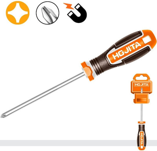 Hojita Magnetic Long Screwdriver Cross with Length 200mm