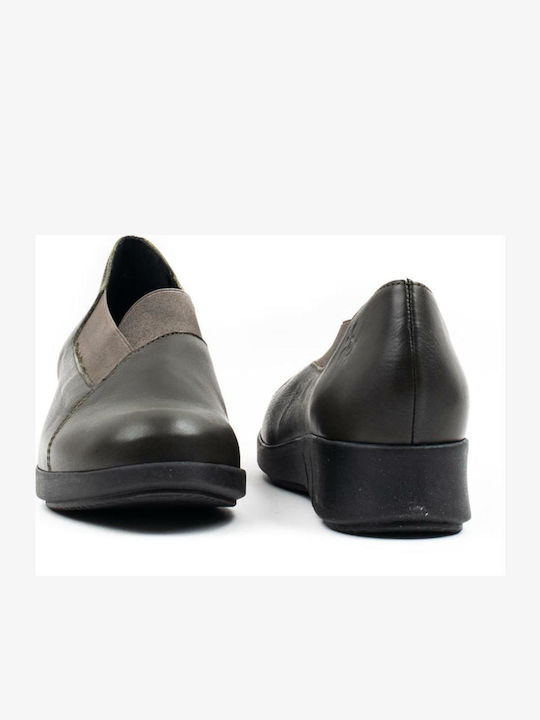 Women's Oxford Shoes Khaki