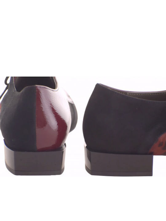 Women's Oxford Shoes Burgundy